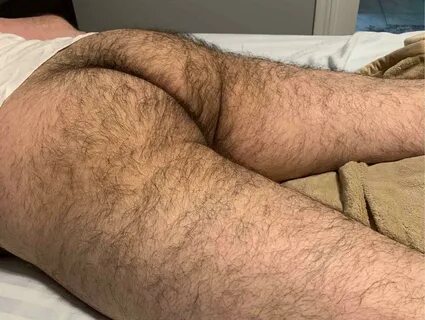 Husband’s hairy man ass. 