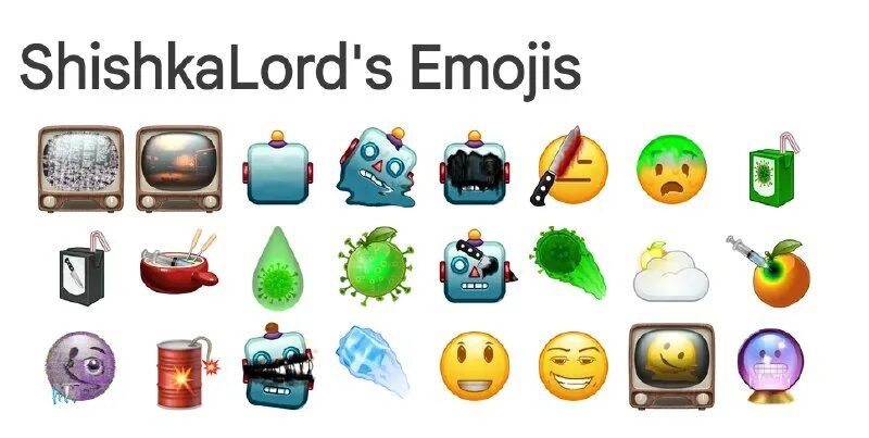 стикеры эмоджи премиум