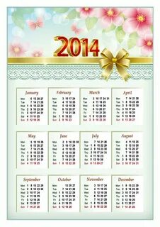 Календарь 2014г