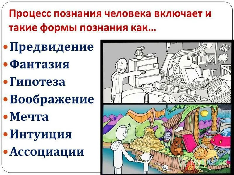 Презентация тема познание