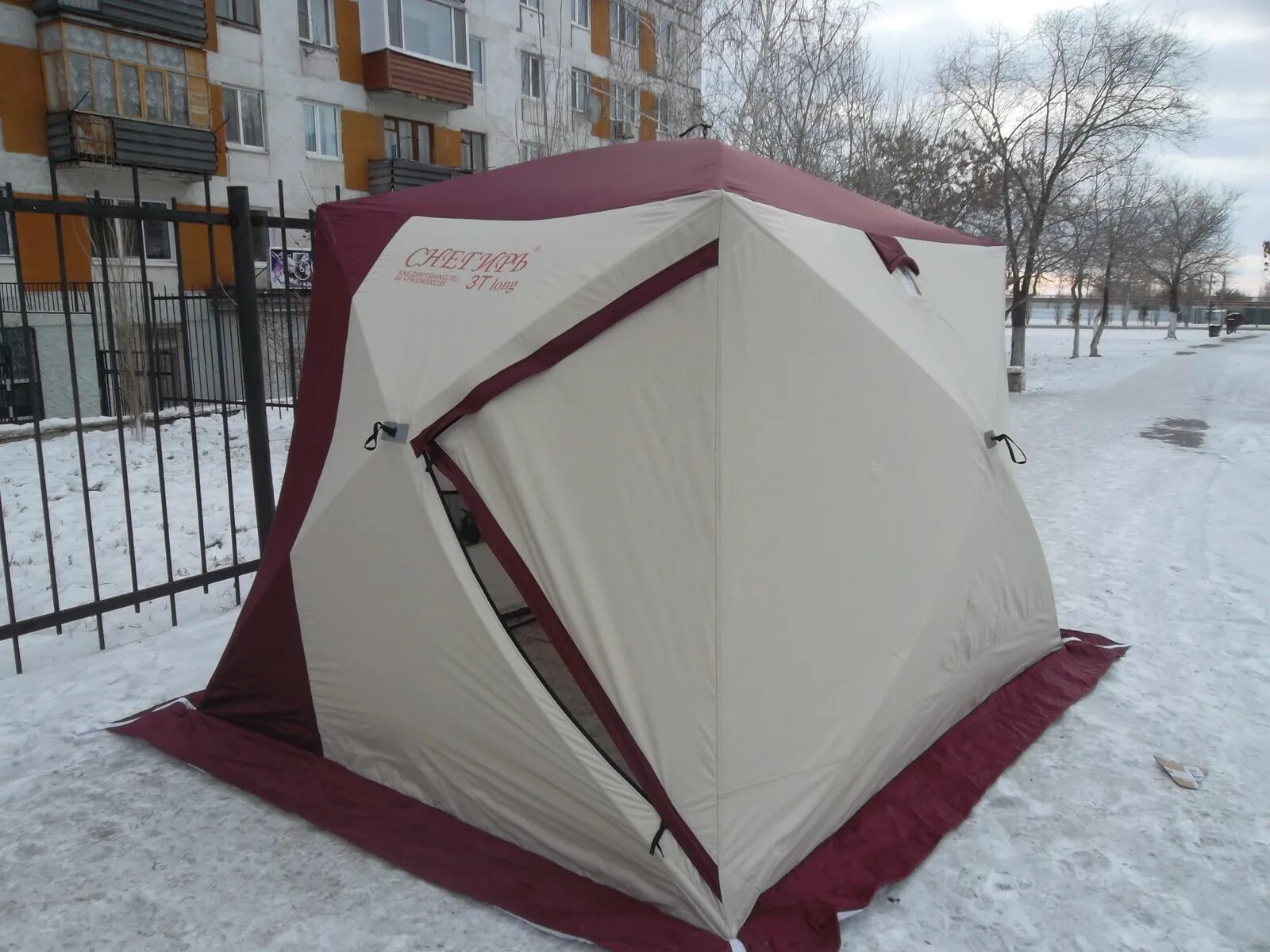 Палатка для рыбалки снегирь