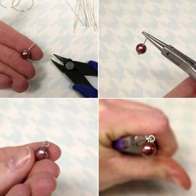 Винтовое крепление для значков. Крепление для бусин. 5 мм. Украсить портфель. Бусы пины цепью.