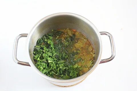 Суп из крапивы и щавеля