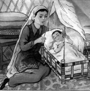 Анасы мен баласының фотосы