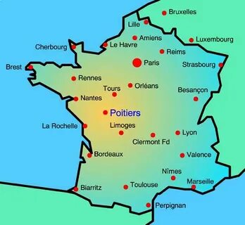Les villes de france