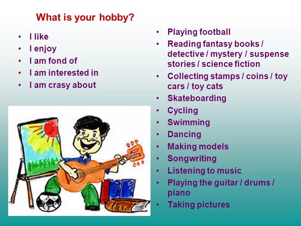 8 what s your. Хобби на английском. Проект на тему my Hobby. My Hobby 5 класс. Мое хобби английский язык 5 класс.