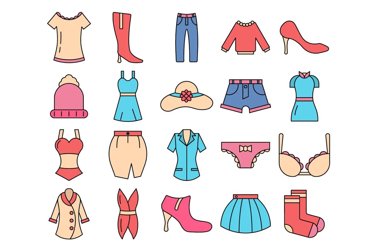Одежда мультяшные. Clothes vector. Clothes vector. Одежда векторный клипарт. Одежда на вешалке без фона.