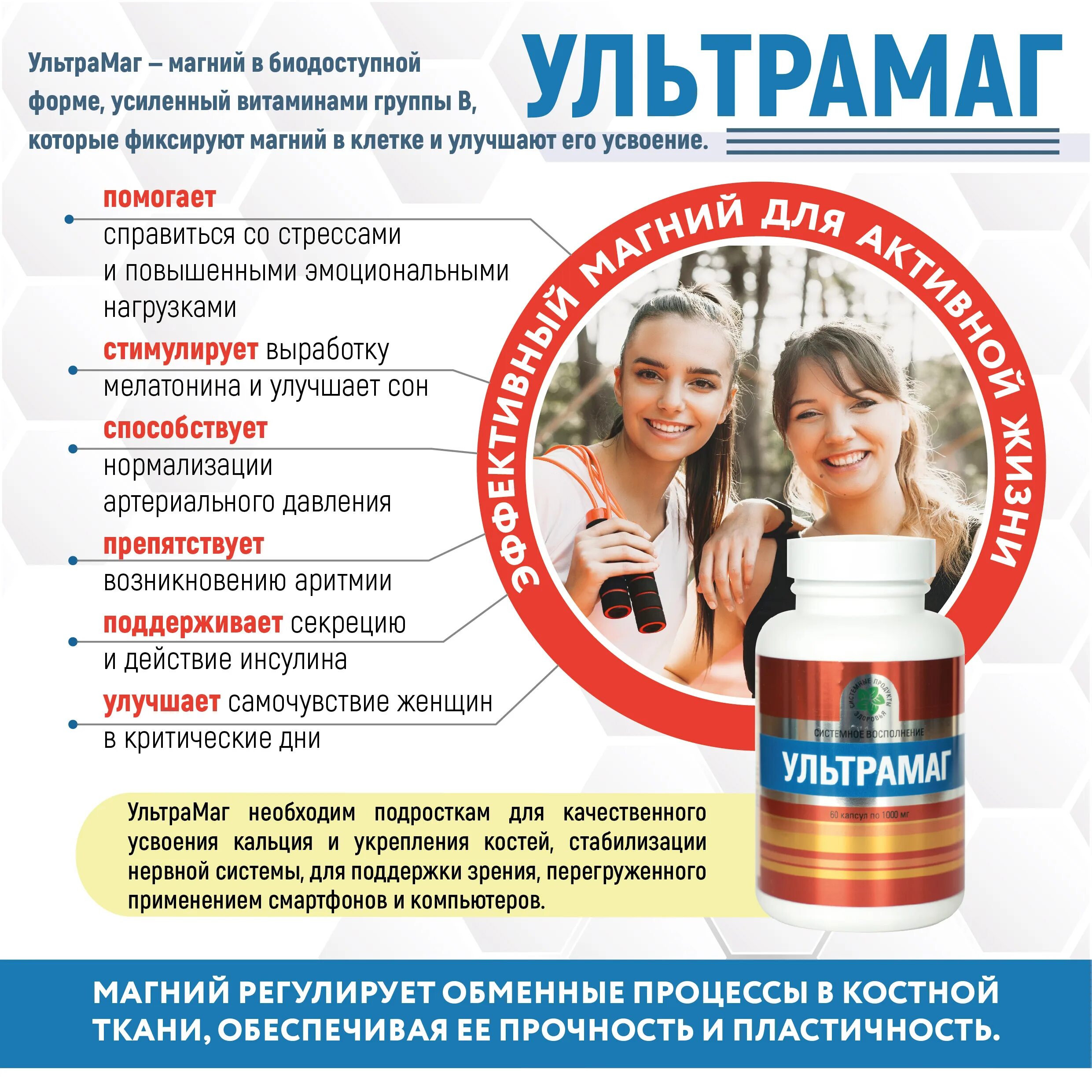 Ультрамаг, 60 капс. - ВИТАМАКС (Vitamax). Ультрамаг магний. Магний ВИТАМАКС. Магний Ультрамаг айхерб.