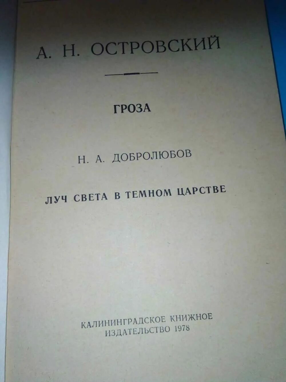 Читать статью добролюбова