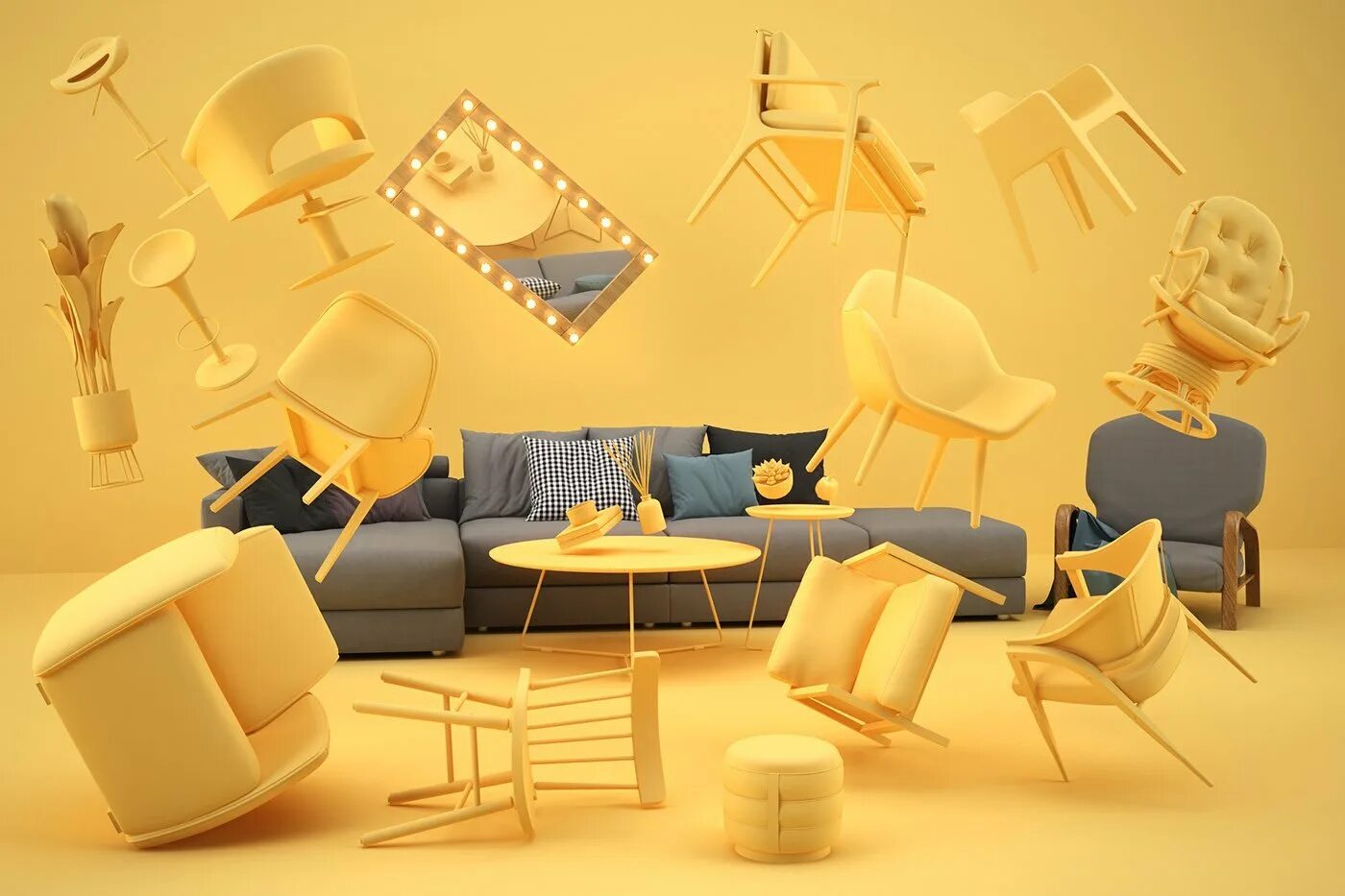 Диваны. Визитка диваны. Фон мебель. Комната с креслом для фотошопа. Цветная стена.