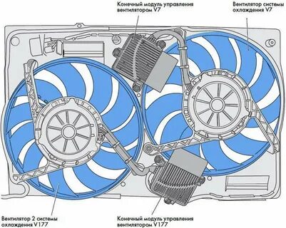 Сколько вентиляторов в машине
