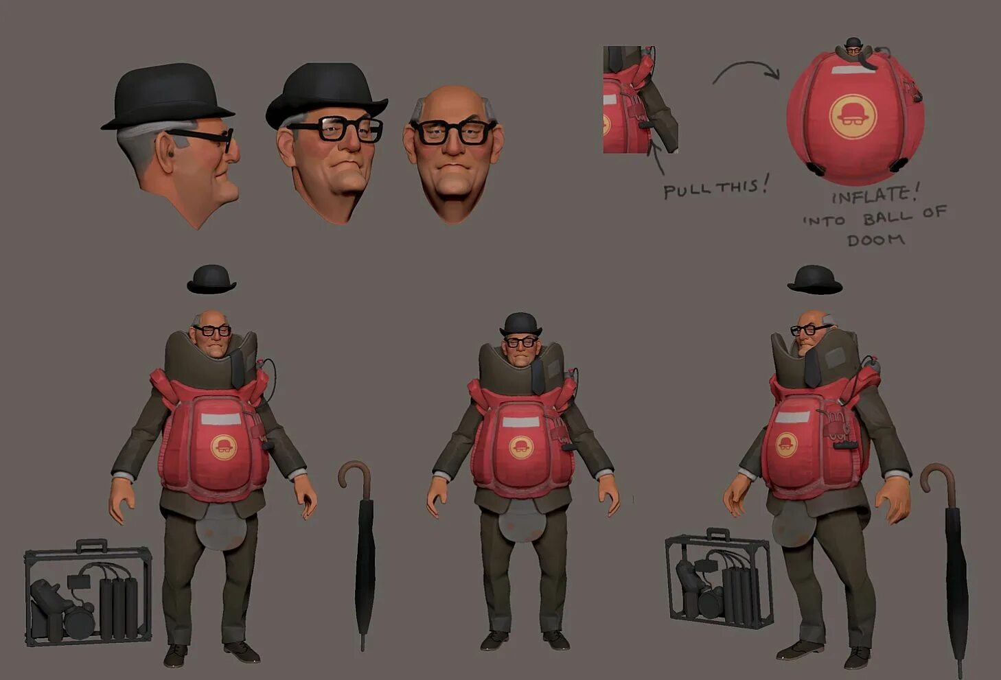 Аксессуар тф. Team Fortress 2 персонажи. Team Fortress 2 рюкзак. Team Fortress 2 New class. Инженер 3в модель тф2.