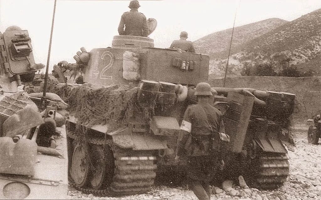 Танк тигр времен великой отечественной войны. Тигры в Тунисе 1943.