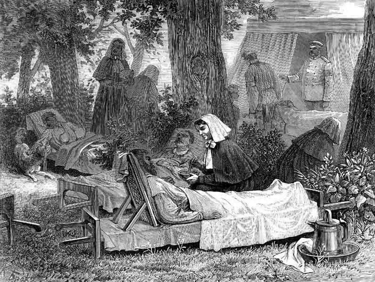 Сестры милосердия 1877.