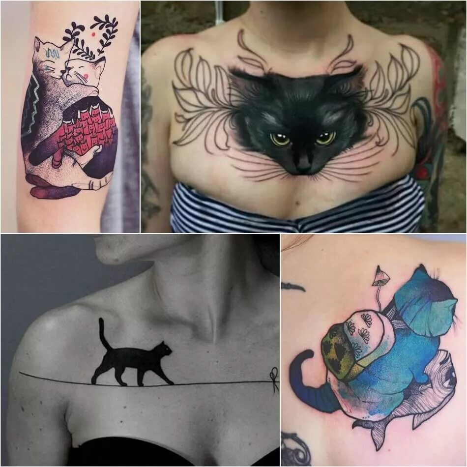Татуировка кот значение. Тату коты. тату кот женские. тату кошки для девушек. тату с котиком женские.
