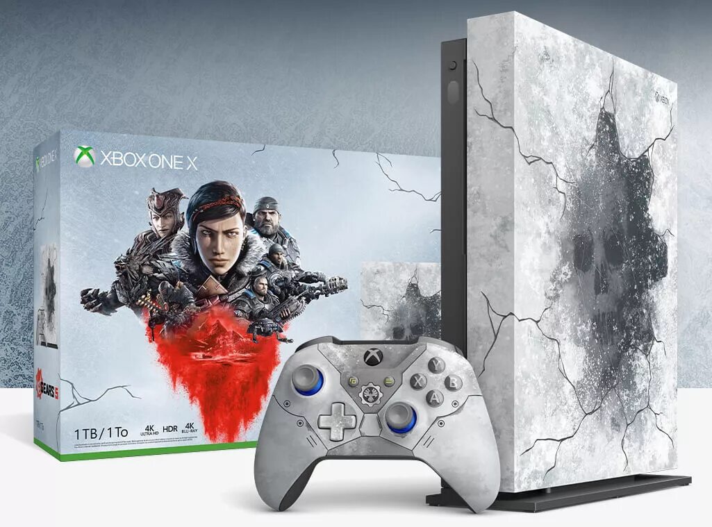 Когда вышел xbox one. Gears 5 Xbox. Gears 5 [Xbox one]. Xbox one x 1tb эксклюзивы. Игровая приставка Microsoft Xbox one x Limited Edition Project Scorpio 1tb.