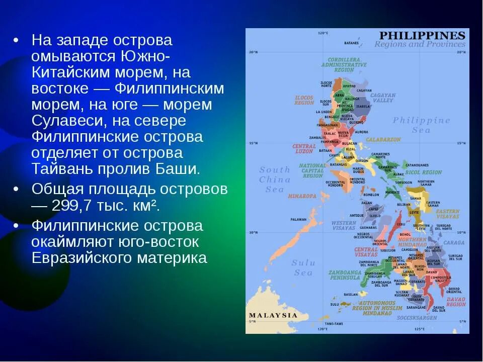 Остров западная страна. Филиппины географ положение. Филиппины географическое положение кратко. Филиппины презентация. Названия островов Филиппин.