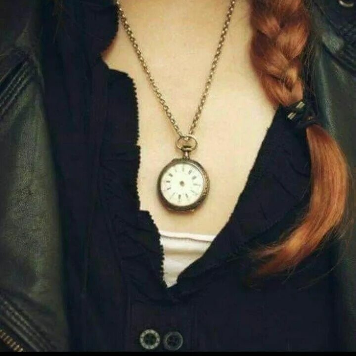 Around your neck. Around your neck