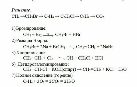 Вещество с которым реагирует этан