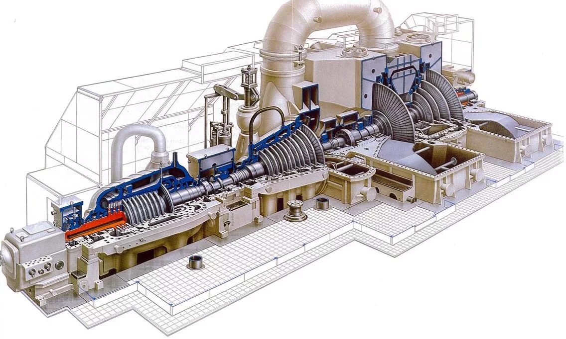 Состав рабочего тела вращающего турбину аэс. Паровая турбина к-255-162-2 для ТЭС «Альхольма». Паровая турбина SST-110 Siemens. Паровая турбина Siemens SST 200. Паровая турбина 2000 МВТ.