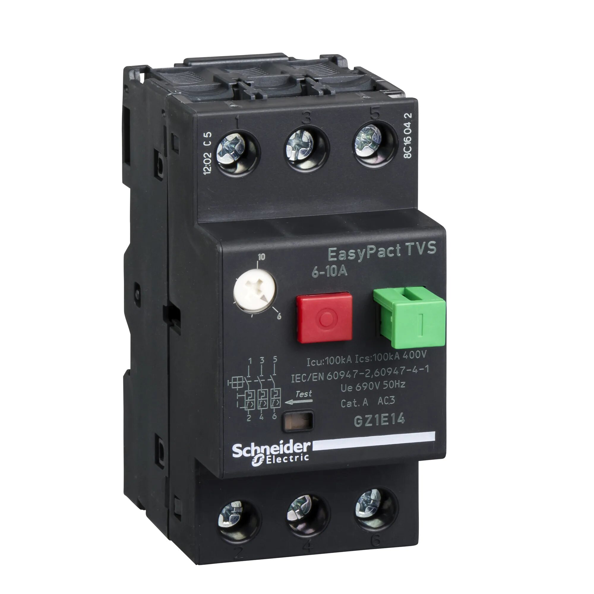 Авт р. Schneider electric easypact tvs 2.5-4a. автомат защиты двигателя шнайдер gz1e 16 9-14а. автомат защиты двигателя шнайдер gz1e 9-14а. выключатель автоматический для защиты электродвигателей 9-14a (gz1e16).
