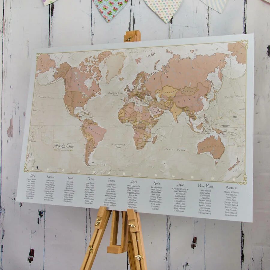 Table map. Map table.