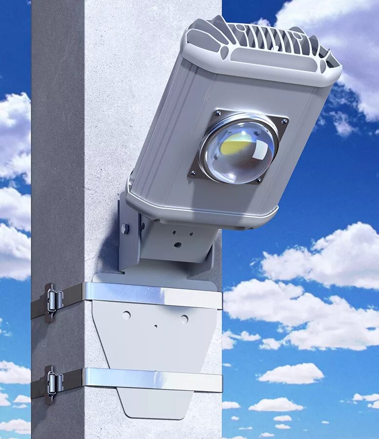 Прожектор уличного освещения на столб. Магистральный светильник luxon uniled eco matrix street 300w. магистральный светильник luxon uniled eco matrix street 200w eco. крепление прожектора на столб. кронштейн для прожектора.