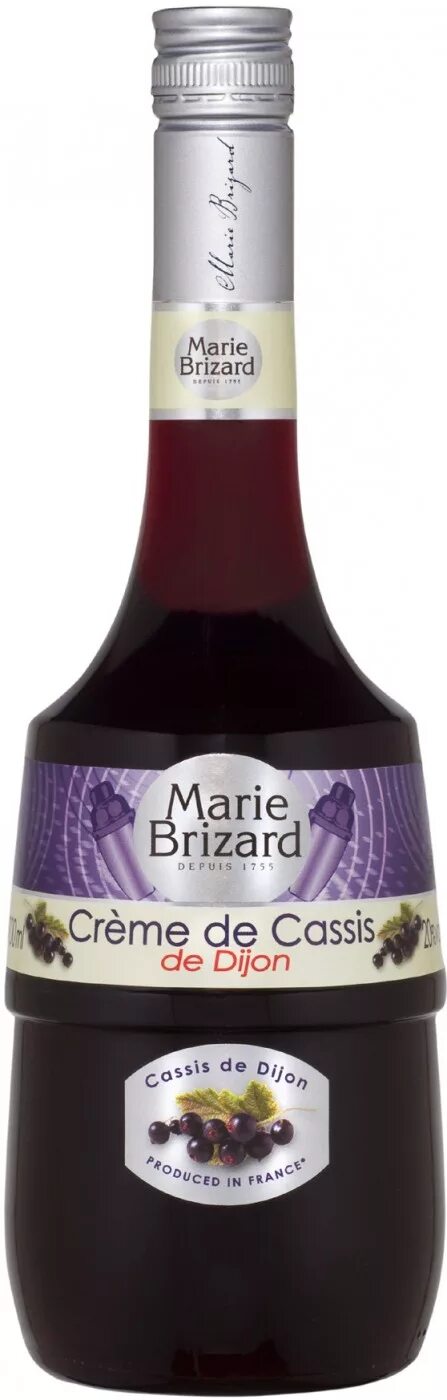 Marie Brizard крем де Кассис. Marie Brizard, Cassis, 0.7 л. Cassis de Dijon ликер. Marie Brizard ликер.