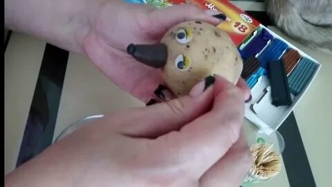 Как сделать ежика из картошки