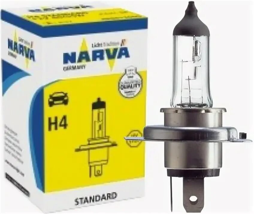 Narva 12v 55w. 48881 narva h4 12v 60/55w. narva лампа галогеновая standard h4 / 12v / 60/55w. 48881 narva. лампа h4 12v 60/55w p43t (narva).