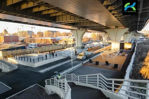 Парк под мостом бетанкура
