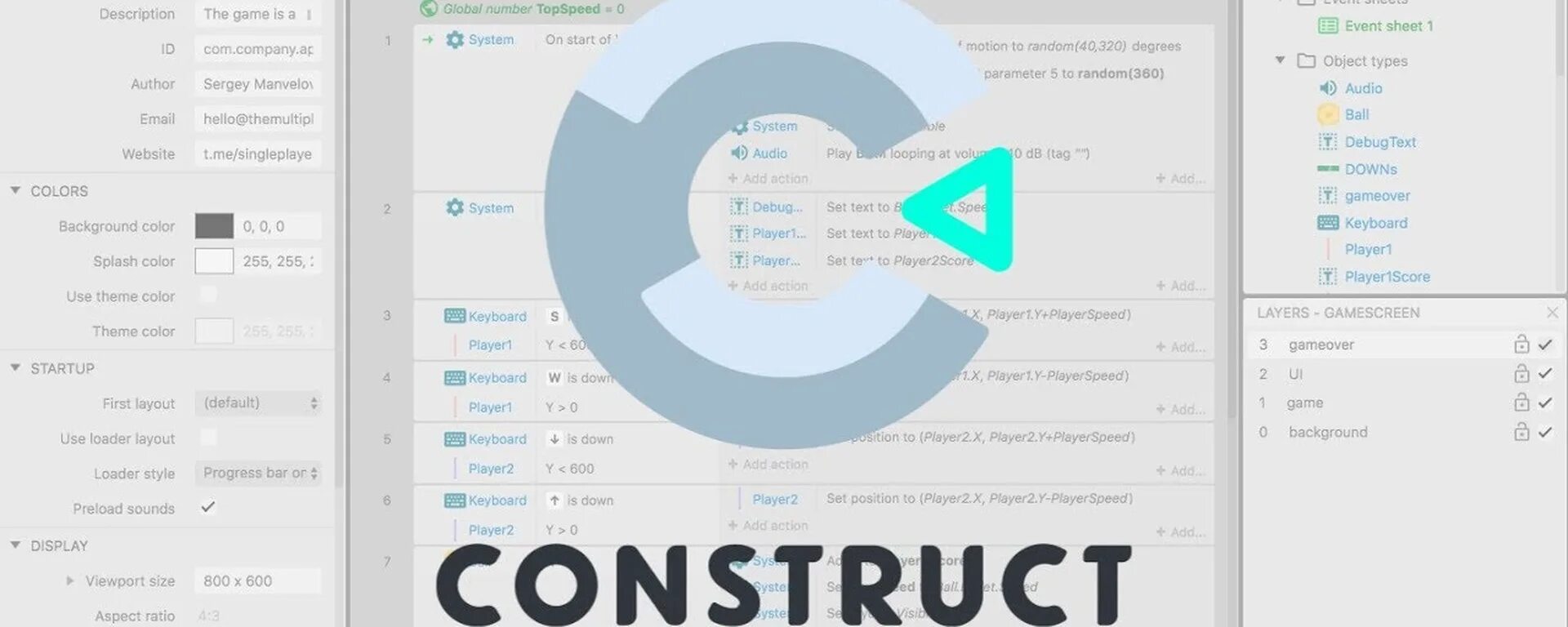 Платформа для констракт 3. Construct 3 как создать игру. Construct 3 logo. Construct 3 игры созданные.