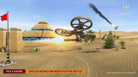 Игра летающий дрон