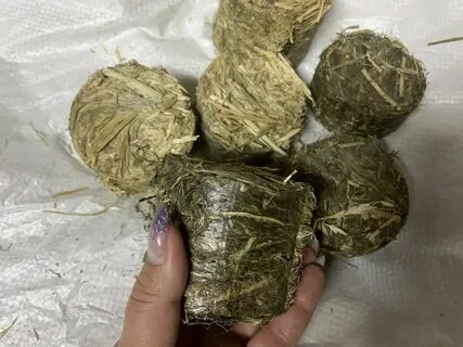 Как прессуют сено