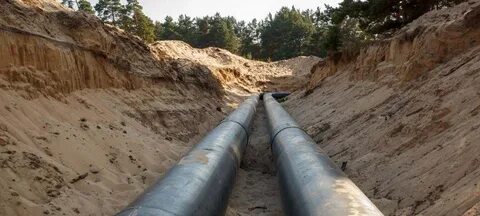 Газопровод через дорогу
