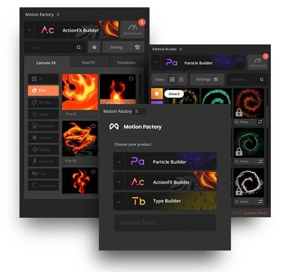 Motion factory. Motion factory after effects. motion factory classic. motion factory toolkit..