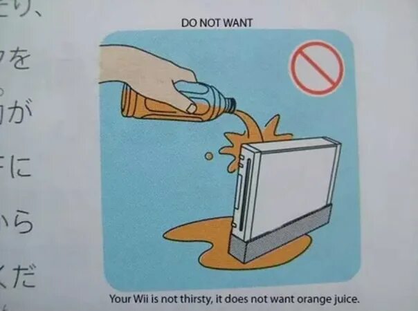 Do not want their