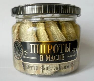 Банка со шпротами
