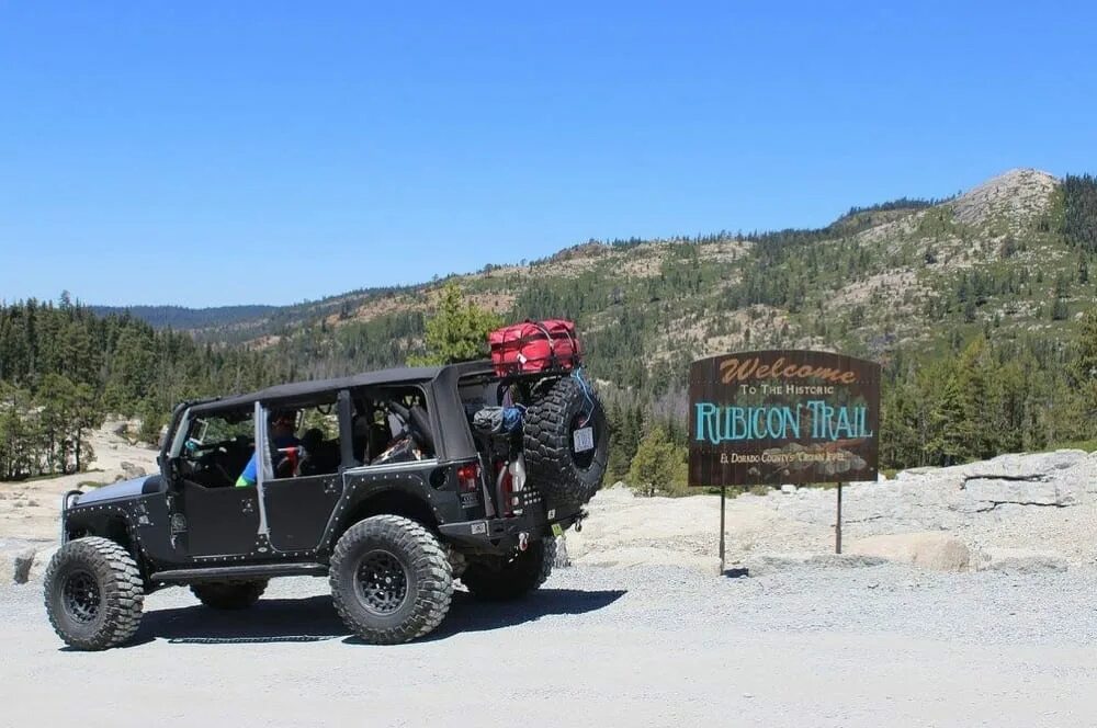 Рубикон 1. Jeep Rubicon Trail. Трасса Рубикон Трейл. Тропа Рубикон. Внедорожник Jamboree.