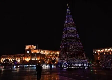 Ереван в декабре
