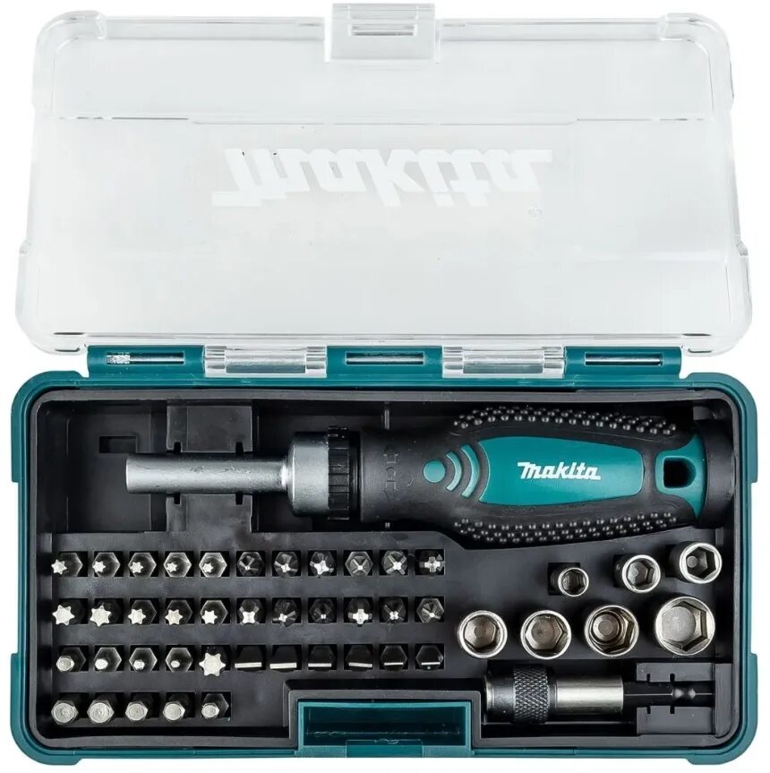 Набор головок makita. Отвертка Makita b-36170. Макита набор бит 36170. Makita b-36170, 47 предм. Набор бит и торцевых головок Makita b-36170.