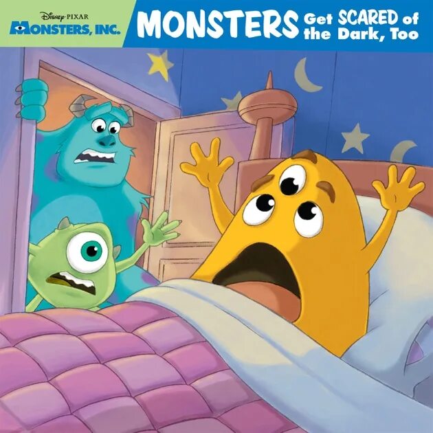 I got scared. Корпорация монстров книга Дисней. Monsters Inc Scare Cards.