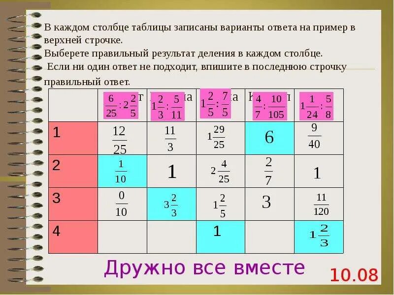 Что общего в каждом столбике
