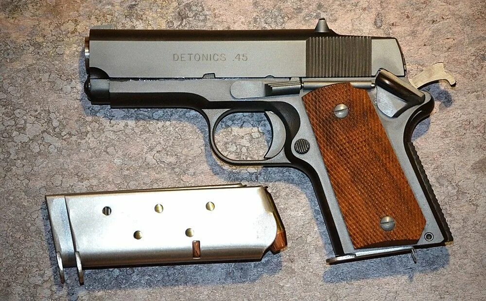 Master 45. Detonics Combat Master. Colt Detonics.45. Карманный 45 Калибр: Detonics Combat Master.