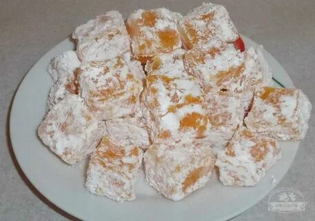 Лукум из тыквы