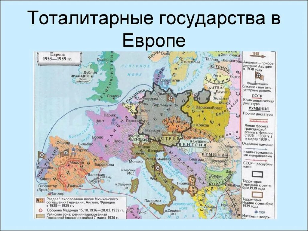 Какие страны были тоталитарными