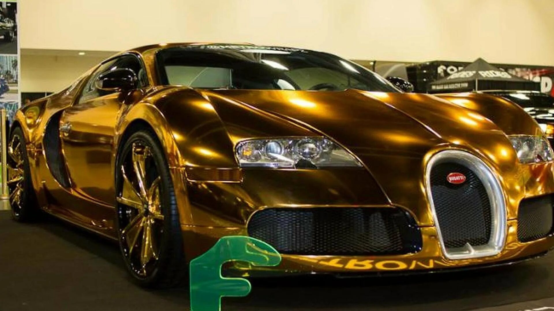 Gold car