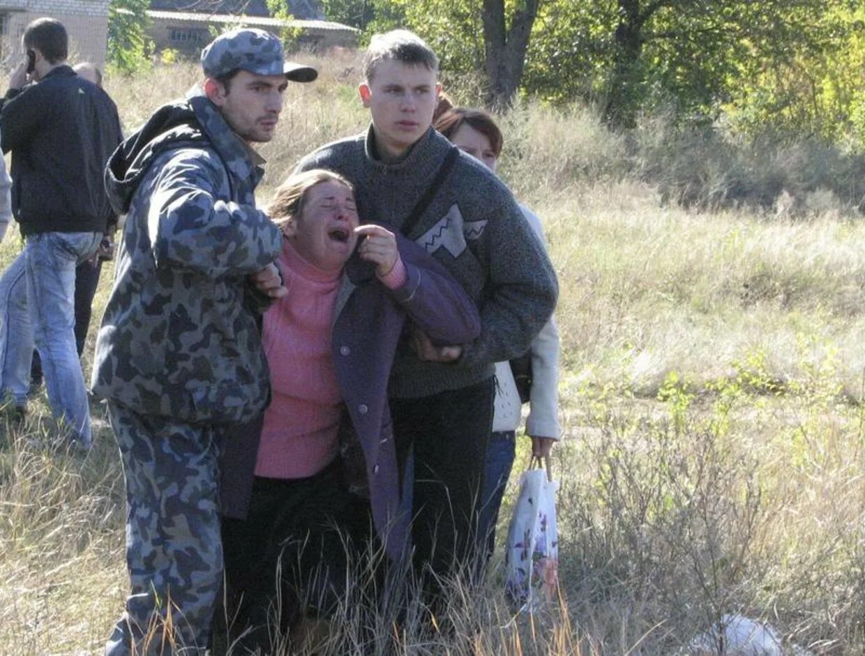 Г Марганец Днепропетровской области. Марганецкая катастрофа. Жители города Марганец на Украине.