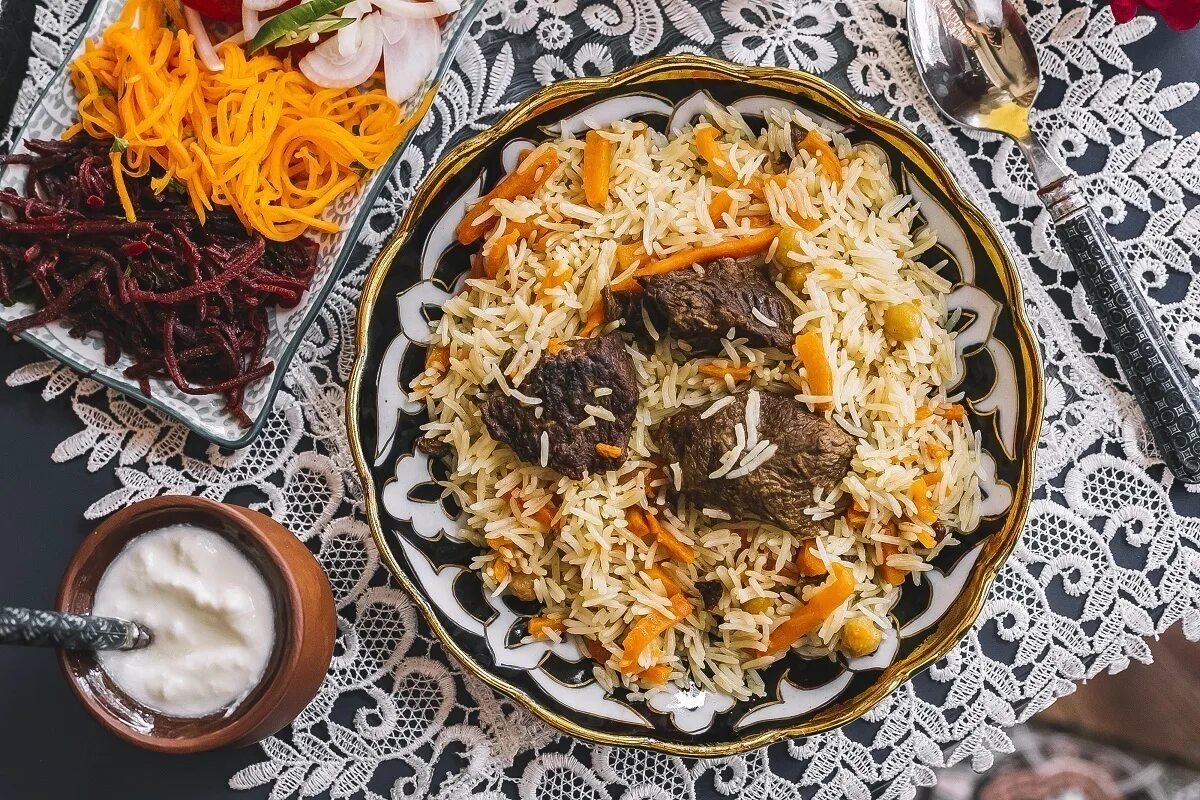 Узбекская кухня карта