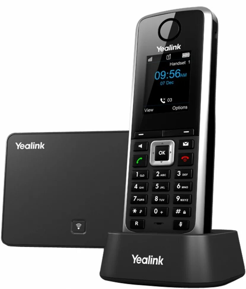 Телефон трубка с базой. IP-телефон Yealink w52p. SIP телефон Yealink w52p. DECT Yealink w52p. Телефон IP Yealink w52p DECT.